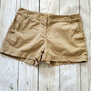 Ann Taylor Loft khaki shorts with side pockets 4